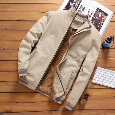 Chaqueta bomber de forro polar informal NeverRush