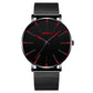 TimeKeeper Stainless Steel Quartz Challenger