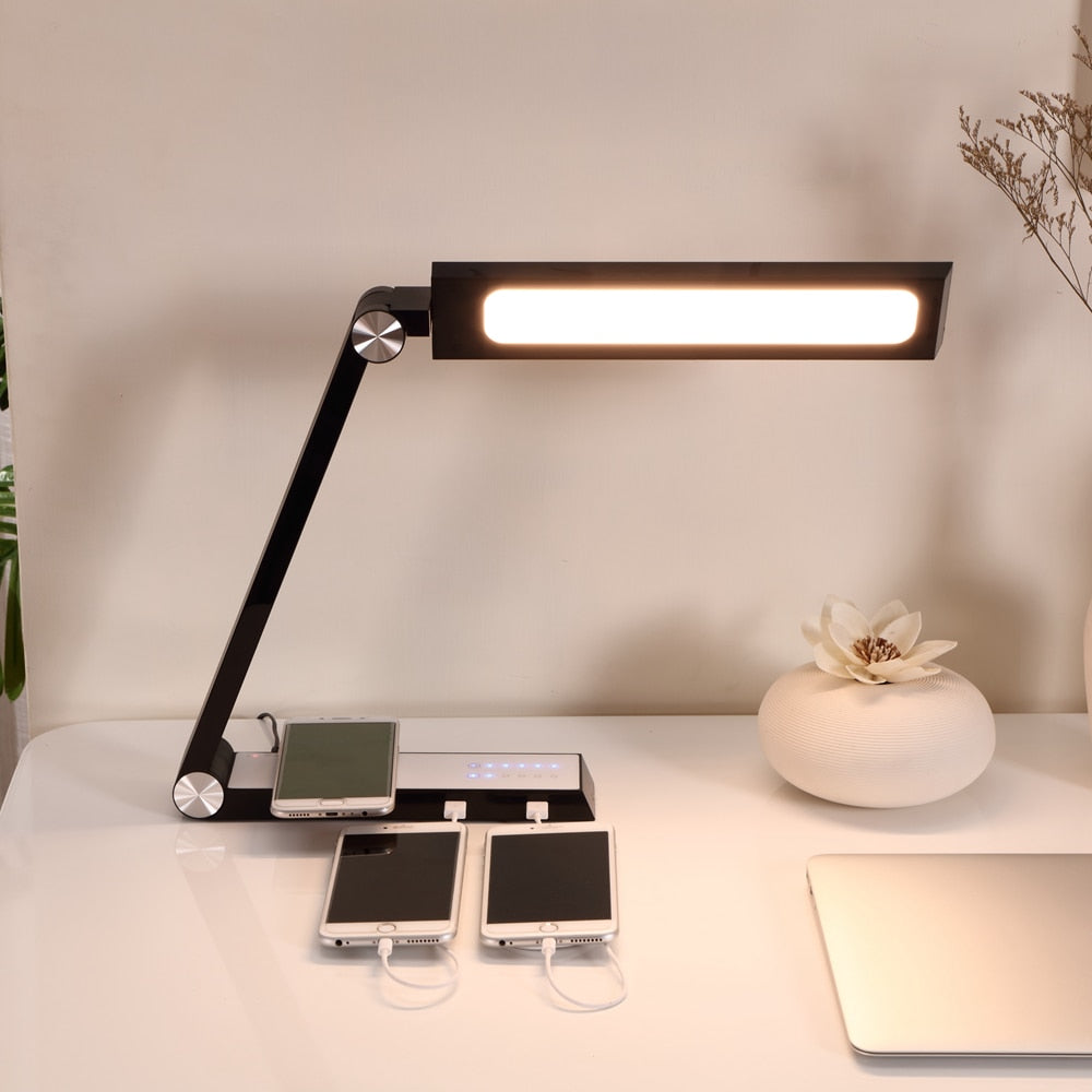 SpaceControl Wireless Charging Desk Lamp