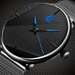 TimeKeeper Stainless Steel Midnight Optum