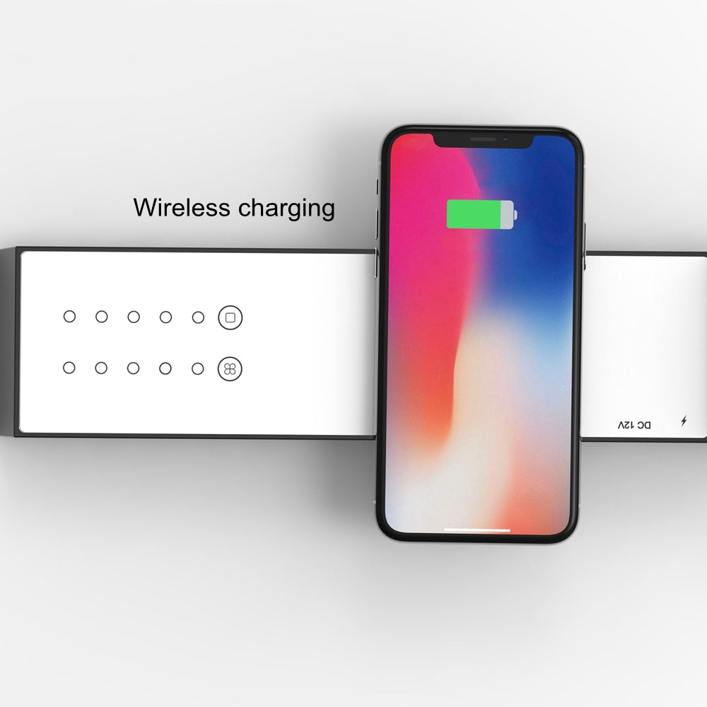 SpaceControl Wireless Charging Desk Lamp