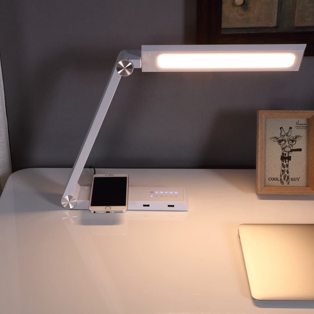 SpaceControl Wireless Charging Desk Lamp