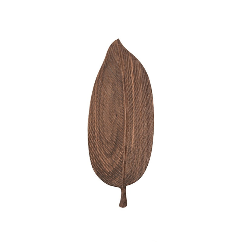 DriftWorks Wooden Leaf Tray