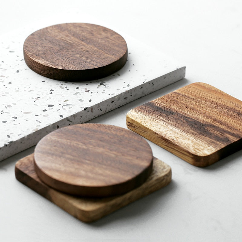 DriftWorks Wooden Coasters