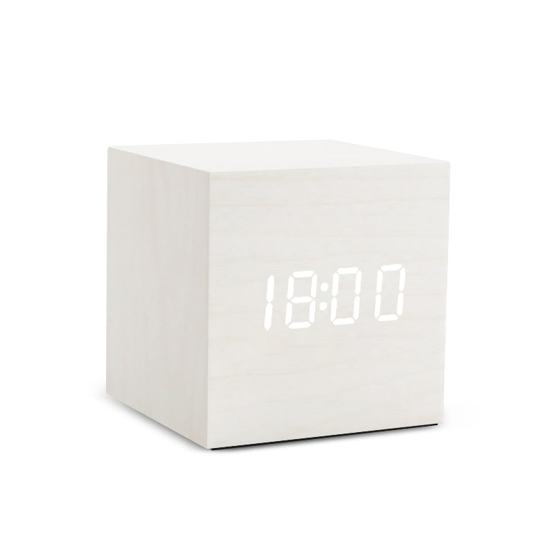 TimeFlies Digital Wooden Alarm Clock